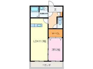 伊勢市駅 徒歩22分 3階の物件間取画像